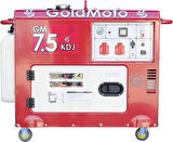 GoldMoto GM7.5KDJ 6.9Kva Monofaze Marşlı Kabinli Dizel Jeneratör 