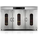 Dalle LT-021 Dijital 60 Tepsili Paslanmaz Çelik Meyve Sebze Kurutma Makinesi