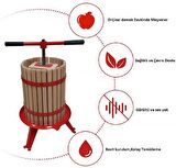 Fenglin FP 18 Ahşap Meyve Sıkma 18 Litre Pres Makinesi