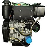 GoldMoto GM292F-G2 Dizel Motor 22.4 Hp Marşlı Krank Mili Konik uzun