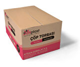 Atiplast Çöp Torbası Endüstriyel Orta Boy 150 gr 55 x 60 cm Siyah 20 Rulo