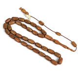 Yeşil Plesenk Ağacı Kapsül Kesim 8x14mm Tesbih