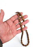 Yeşil Plesenk Ağacı Kapsül Kesim 8x14mm Tesbih
