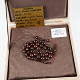Katalin Çubuk Beyzi Kesim 8.5x11.5mm Tesbih - İbrahim Atasever Usta İşi