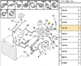 DEVIRDAIM HORTUMU PEUGEOT 307 308 407 EW10A  1341.G8