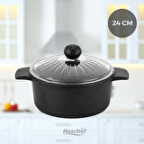 Kristal Derin Tencere 24 Cm