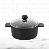 Kristal Derin Tencere 24 Cm