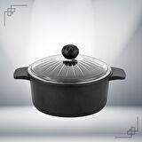 Kristal Derin Tencere 24 Cm