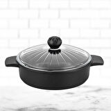 Kristal Basık Tencere 26 Cm