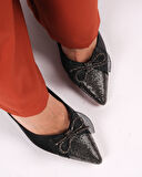 kadın abiye ayakkabbı dügün nişan SİYAH 40