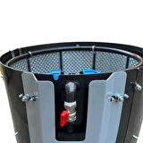 Kadıoğlu CKS100 Rendeli Ceviz Soyma Makinesi 100 Litre  70 kg ZENTRACKS100