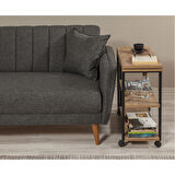 Malaga 360 Derece Dönebilen Yan Sehpa Yan Sehpa