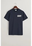 Gant Saf Pamuk Regular Fit Bisiklet Yaka Erkek Tişört 433.l Lacivert Gant Saf Pamuk Regular Fit Bisiklet Yaka Erkek Tişört 433.l Lacivert M