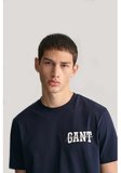 Gant Saf Pamuk Regular Fit Bisiklet Yaka Erkek Tişört 433.l Lacivert Gant Saf Pamuk Regular Fit Bisiklet Yaka Erkek Tişört 433.l Lacivert M