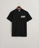 Gant Saf Pamuk Regular Fit Bisiklet Yaka Erkek Tişört 433.l Siyah Gant Saf Pamuk Regular Fit Bisiklet Yaka Erkek Tişört 433.l Siyah XL
