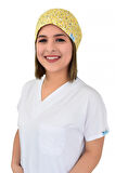 Sarı Papatya Desenli Cerrahi Bone B75