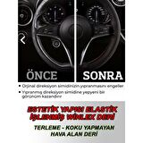 HONDA CIVIC  Uyumlu Araç,Araba,Oto direksiyon kılıfı kırmızı dikiş