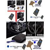 SUZUKI GRANDE VITARA uyumlu araç,oto direksiyon kılıfı mavi dikiş