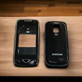 Samsung B7722 Kasa Samsung Galaxy B7722 Uyumlu Siyah Renk Orta Kasa Ön Arka Kapak Tuş Takımı 