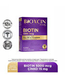 Bioxcin Biotin 5000 mcg Takviye Edici Gıda 30 Tablet