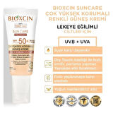 Bioxcin Sun Care Lekeli Ciltler için Güneş Kremi SPF 50+ 50 ml - Renkli