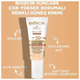 Bioxcin Sun Care Lekeli Ciltler için Güneş Kremi SPF 50+ 50 ml - Renkli