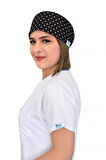 Siyah Yıldız Desenli Cerrahi Bone B94