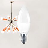 BA09-00510- 5W 3000K GÜN IŞIĞI E14 MUM LED AMPUL 5 Lİ PAKET