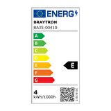 BA35-00410- 4W 2700K SARI IŞIK E14 KIVRIK MUM LED RUSTİK AMPUL 5'Lİ PAKET