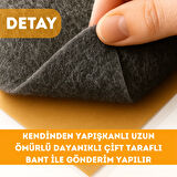 Beylini Kendinden Yapışkanlı Bagaj Kaplaması Keçe Oto Zemin Kapı Çatı Dayanıklı Uzun Ömürlü Araç Kaplama 3mm