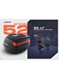 WOGEN 52 LT ***SIRT DAYAMA PEDLİ *** ÇANTA - SİYAH