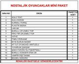 NOSTALJİK OYUNCAKPAKETİ 16 PARÇA