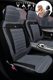 Toyota Yaris Hatchback 2012 Aracınıza Uyumlu Koltuk Kılıfı Tay Tüyü Füme