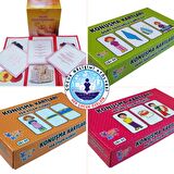 Eğitim Kartları Ve Konuşma Kartları 3lü Set