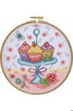 Kanaviçe Etamin Kiti CCS02 – cupcake