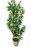 YAPAY YAPRAKLI BAMBU AĞACI 3 BAMBU'LU 140 CM