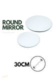 Yuvarlak 3mm Gerçek Banyo Aynası 30 cm