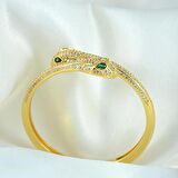 Snake Model Zircon Stone Women's Bangle