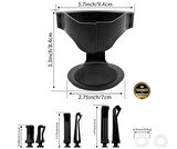 Skoda Kamiq 2019-2020-2021-2022-2023-2024-2025 Oto Bardak Tutucu Havalandırmalı – Kaymaz Pedli, ABS Gövdeli, Geniş Uyumluluk,İçecek Tutucu, 93x73x86mm