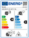 Barum 255/50R19 107V XL FR POLARIS 6 Oto Kış Lastiği (Üretim Yılı: 2025)