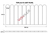 wi̇nflex yatak  başlik ,duvar ve oda dekorasyon panel 10adet-(15x100cm)somon pembe