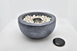 BETON - ATEŞ ÇUKURU - YUVARLAK - XLARGE - SİLVER