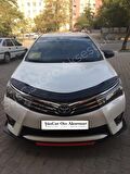 Toyota Avensis 2015-2018 Batman Yarasa Ayna Kapağı Piano Black ABS Plastik