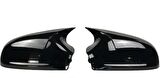 Opel Astra H 2004-2008 Batman Yarasa Ayna Kapağı Piano Black ABS Plastik