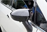 Fiat Punto Evo 2009-2018 Batman Yarasa Ayna Kapağı Piano Black ABS Plastik