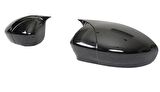 Fiat Punto Evo 2009-2018 Batman Yarasa Ayna Kapağı Piano Black ABS Plastik