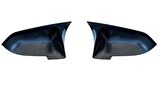BMW F10 LCI 2013-2016 Makyajlı Kasa Batman Yarasa Ayna Kapağı Piano Black ABS Plastik