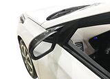 Hyundai İ20 2014 Sonrası Sinyalsiz Batman Yarasa Ayna Kapağı Piano Black ABS Plastik