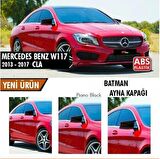 Mercedes Benz CLA W117 2013-2017 Batman Yarasa Ayna Kapağı Piano Black ABS Plastik
