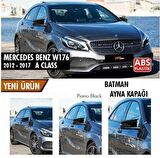 Mercedes Benz W176 2012-2018 Batman Yarasa Ayna Kapağı Piano Black ABS Plastik